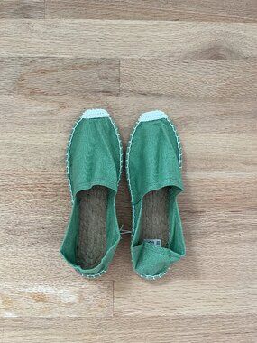 Slip-op Shoes Green Teal Size ~7/7.5